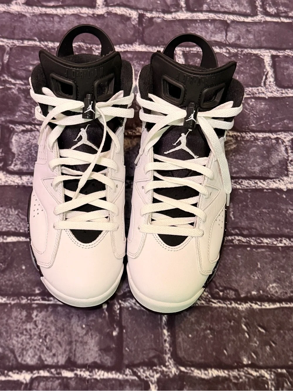 Nike air jordan retro 6 reverse Oreo sz 8.5