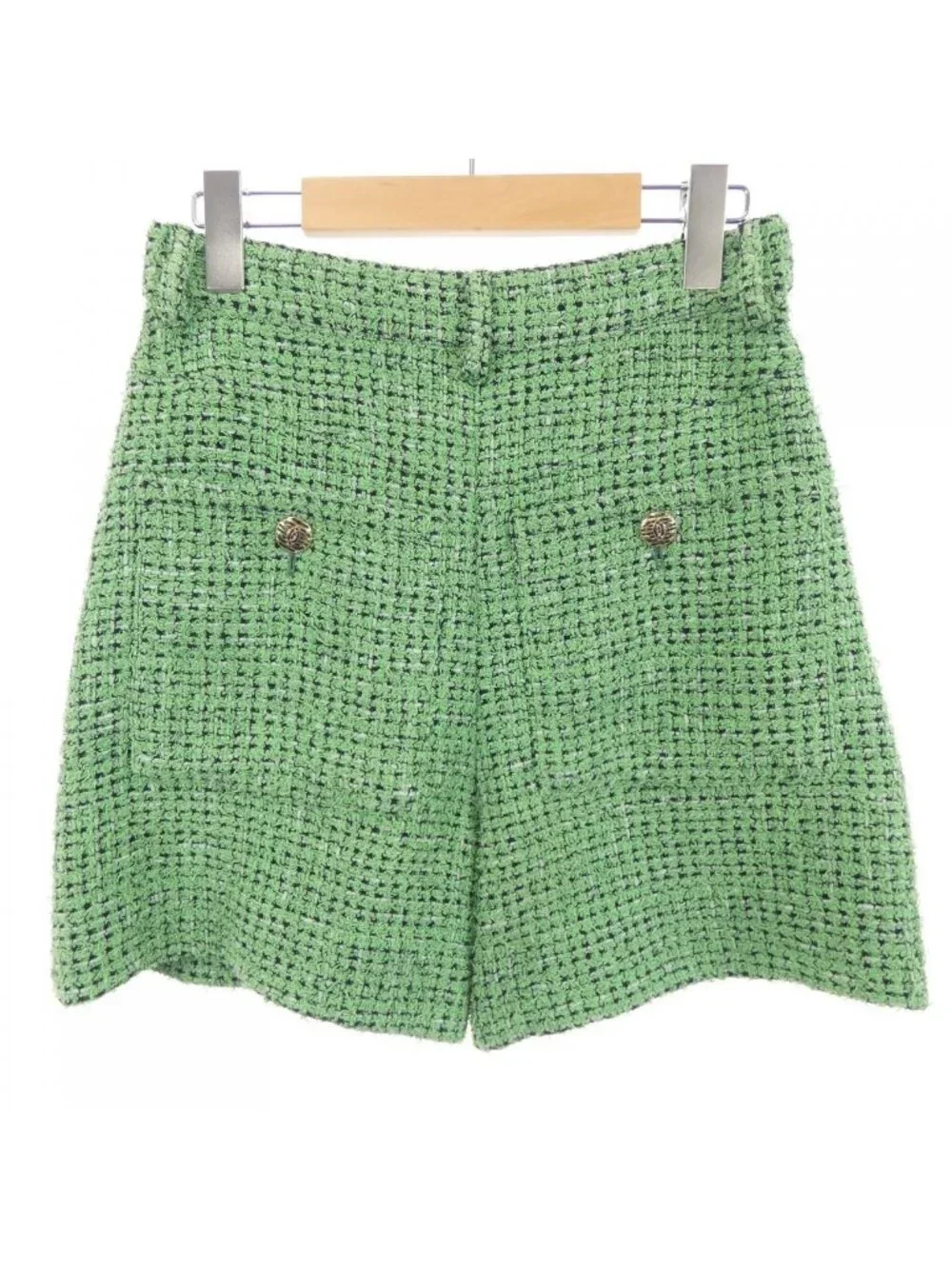 Chanel Shorts Green