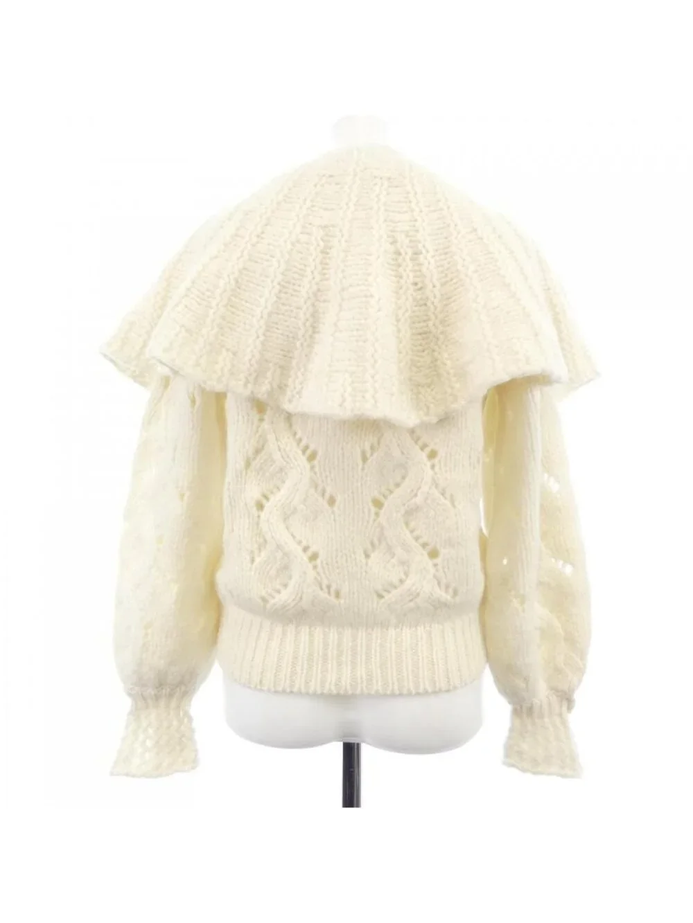 Chanel Knit Sweater White