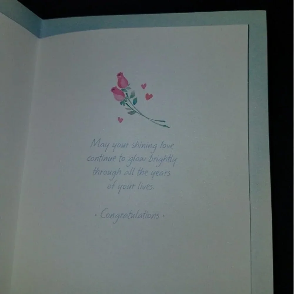 (2) 25th Anniversary Greeting Cards Lot Congratulations Silver Celebration
