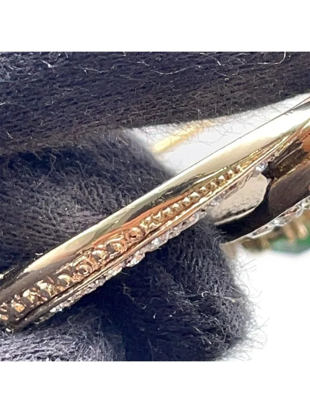 Chanel Brooch CC Logo Rhinestone