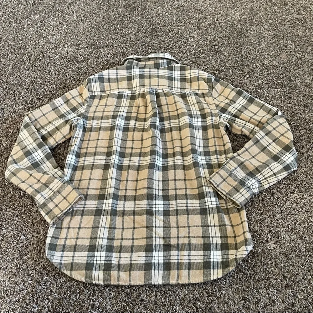 The North Face soft plaid