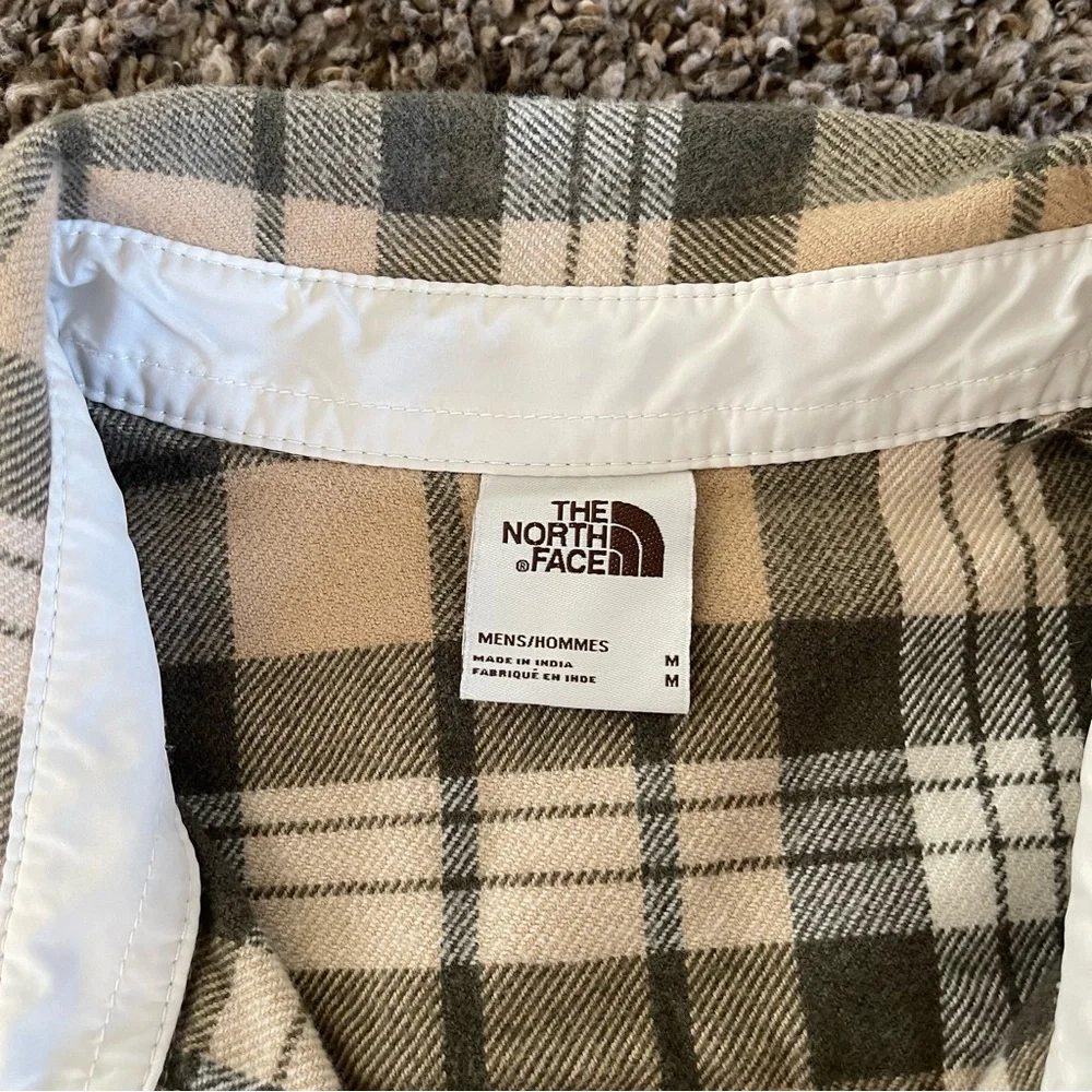 The North Face soft plaid