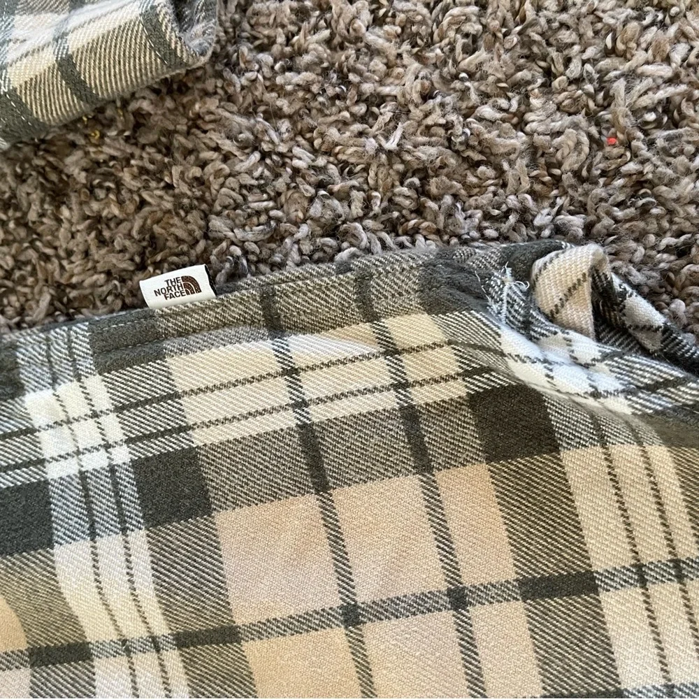 The North Face soft plaid
