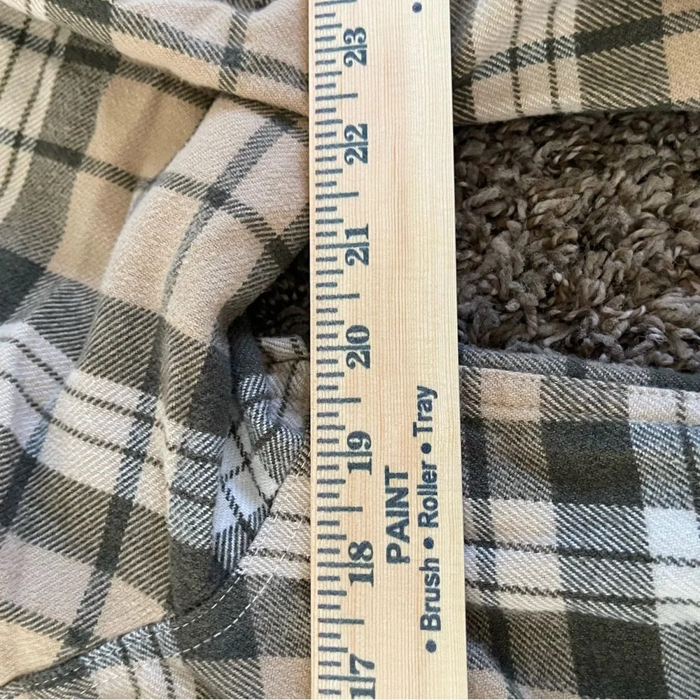 The North Face soft plaid