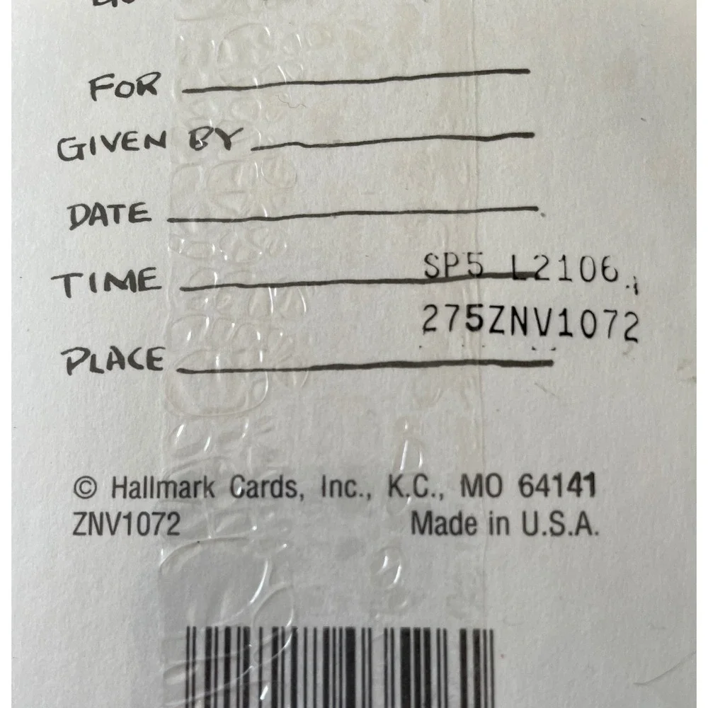 Hallmark vintage shoebox