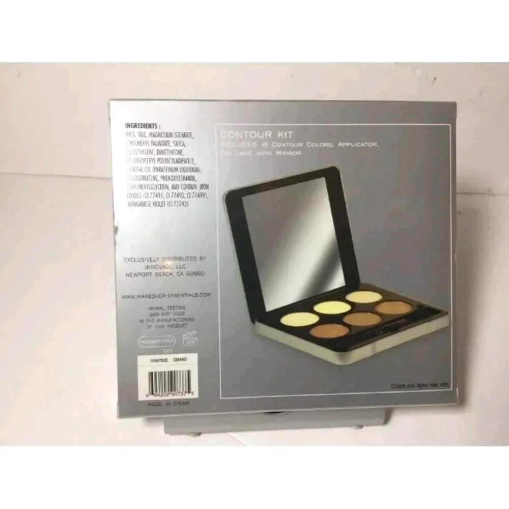 ME Makeover Essentials Contour Kit - 6 Shades‎ w/Applicator & Mirror Free Ship