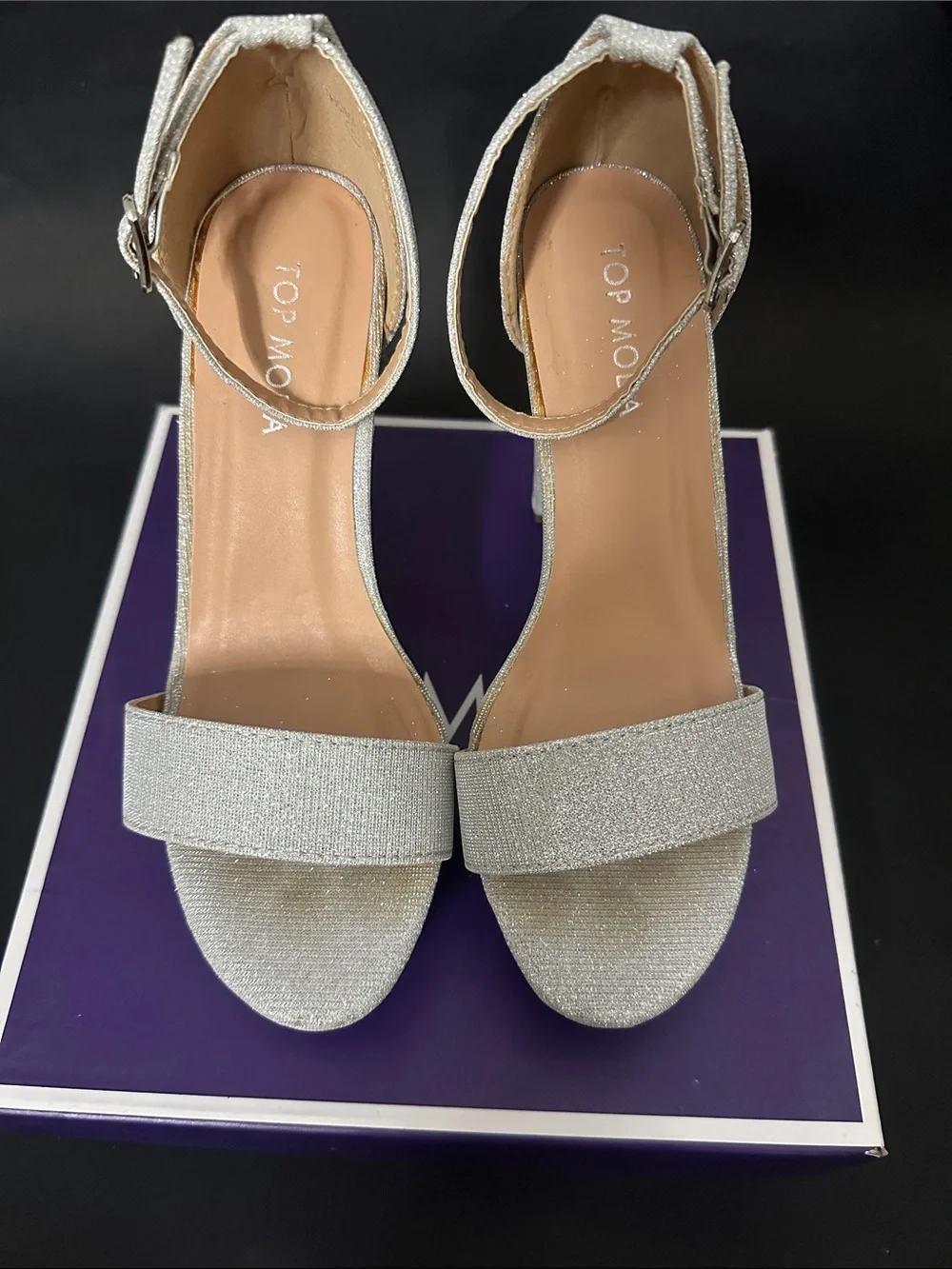 TOP Moda sparkling silver