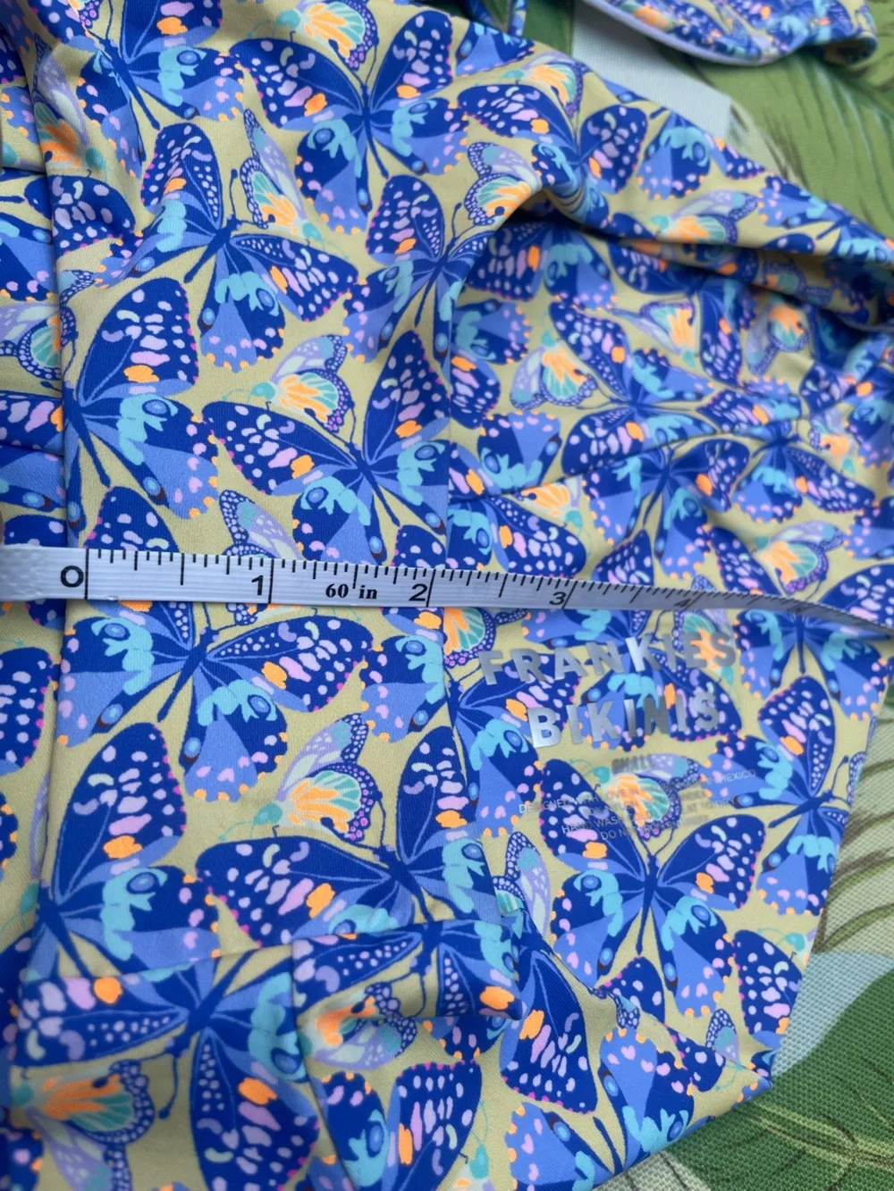 Frankie’s Bikinis NWT Monarch Bikini Set - Size M Birdie Top & Sm Gavin Bottom
