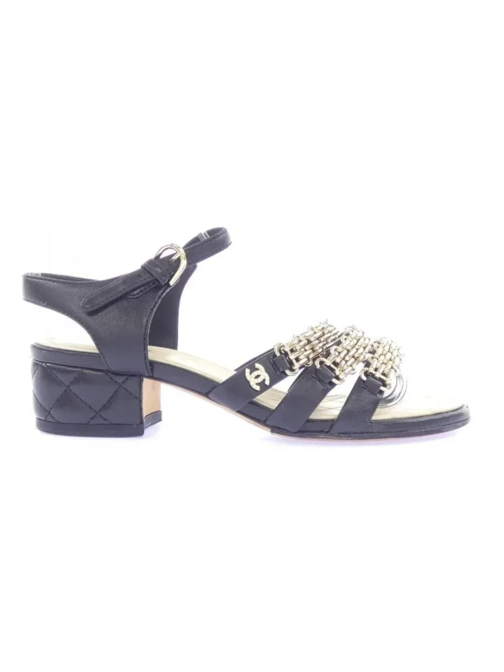 Chanel Sandals Black