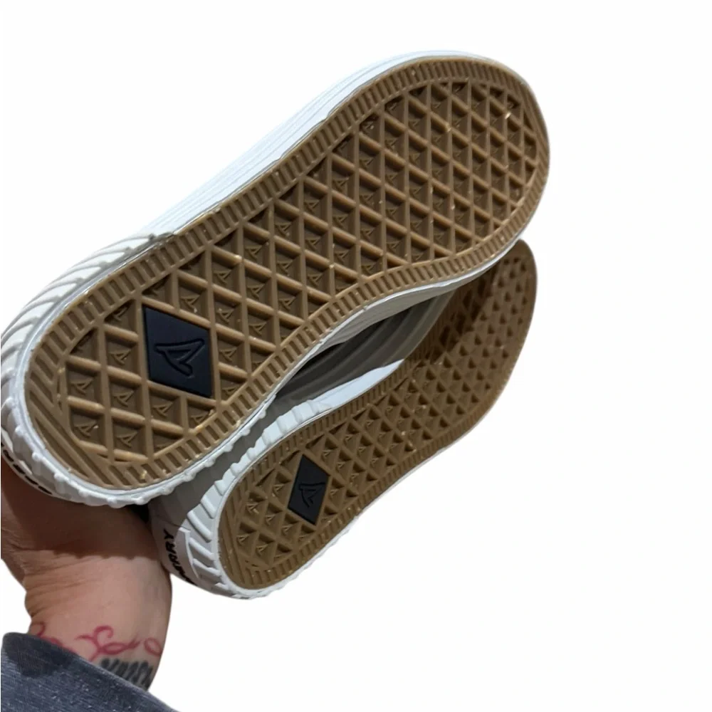 NIB Sperry Bahama 2 Platform Canvas‎ Boat Shoes