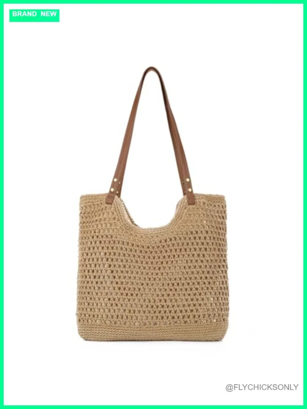 Crochet Beach Bag for Women, Handmade Knitted Hobo Purse, Summer Vacation Tote