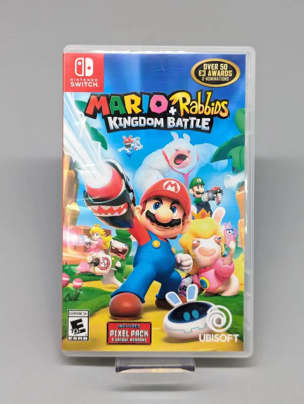 Nintendo Switch Mario + Rabbids Kingdom Authentic Replacement Case Only No Game