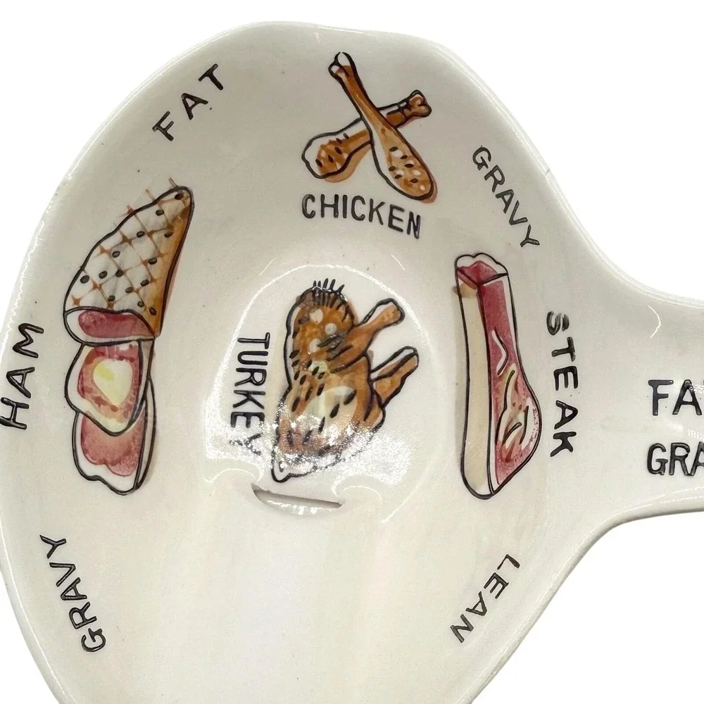 Vintage ceramic fat
