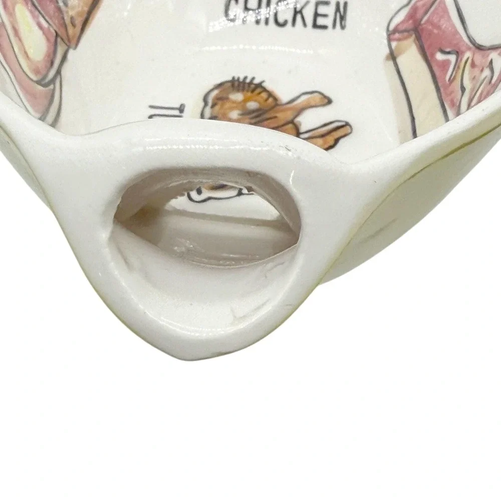 Vintage ceramic fat
