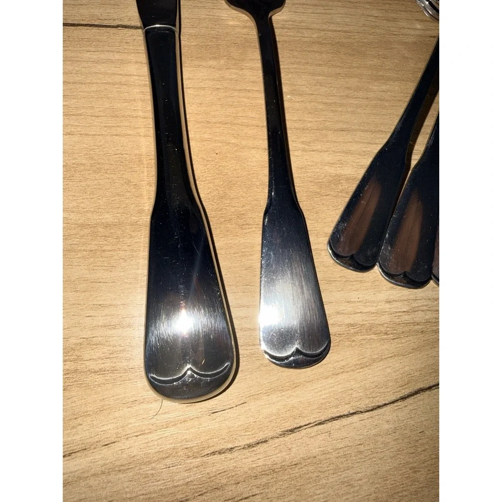 Set of 11 NEW Oneida PLYMOUTH ROCK Stainless Steel Tall Drink Spoons‎ Knife Fork