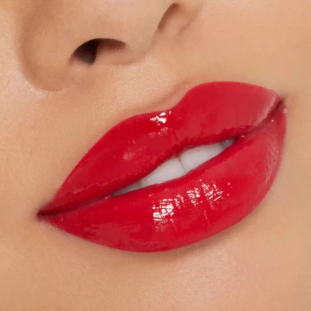 Kylie Cosmetics 340 Lip Shine Lacquer Lipstick Lipgloss, 416 Don’t @ Me 0.09oz