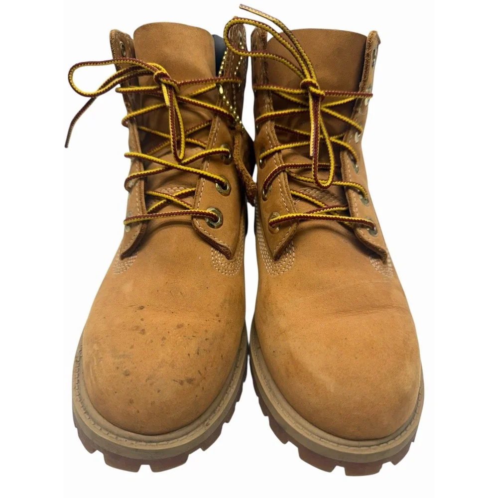 Timberland‎ Junior Youth 6-INCH PREMIUM WATERPROOF BOOTS Wheat 12909 SZ 4.5