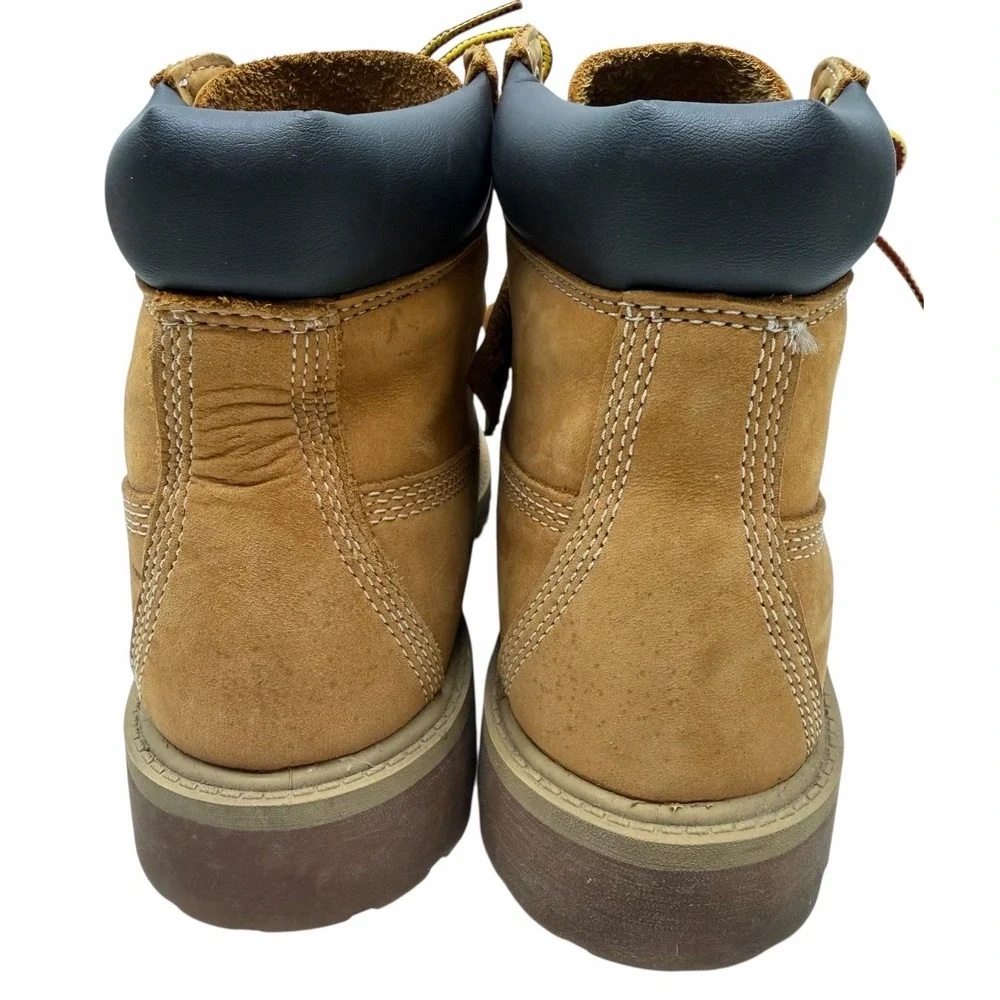 Timberland‎ Junior Youth 6-INCH PREMIUM WATERPROOF BOOTS Wheat 12909 SZ 4.5