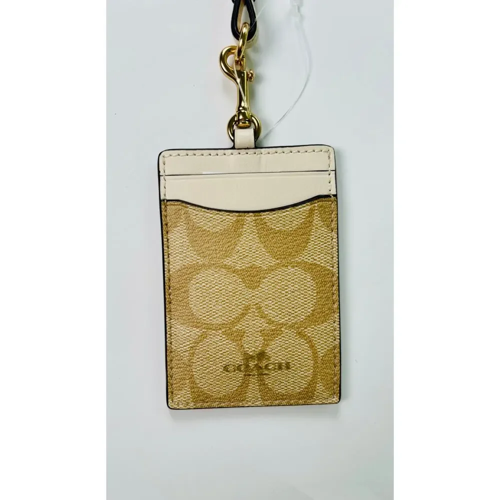 Coach lanyard ivory