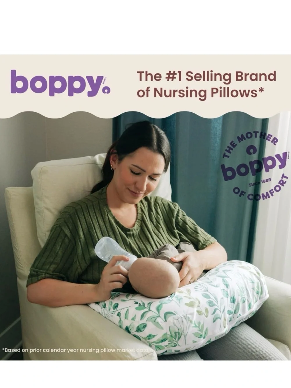 Boppy nursing pillow