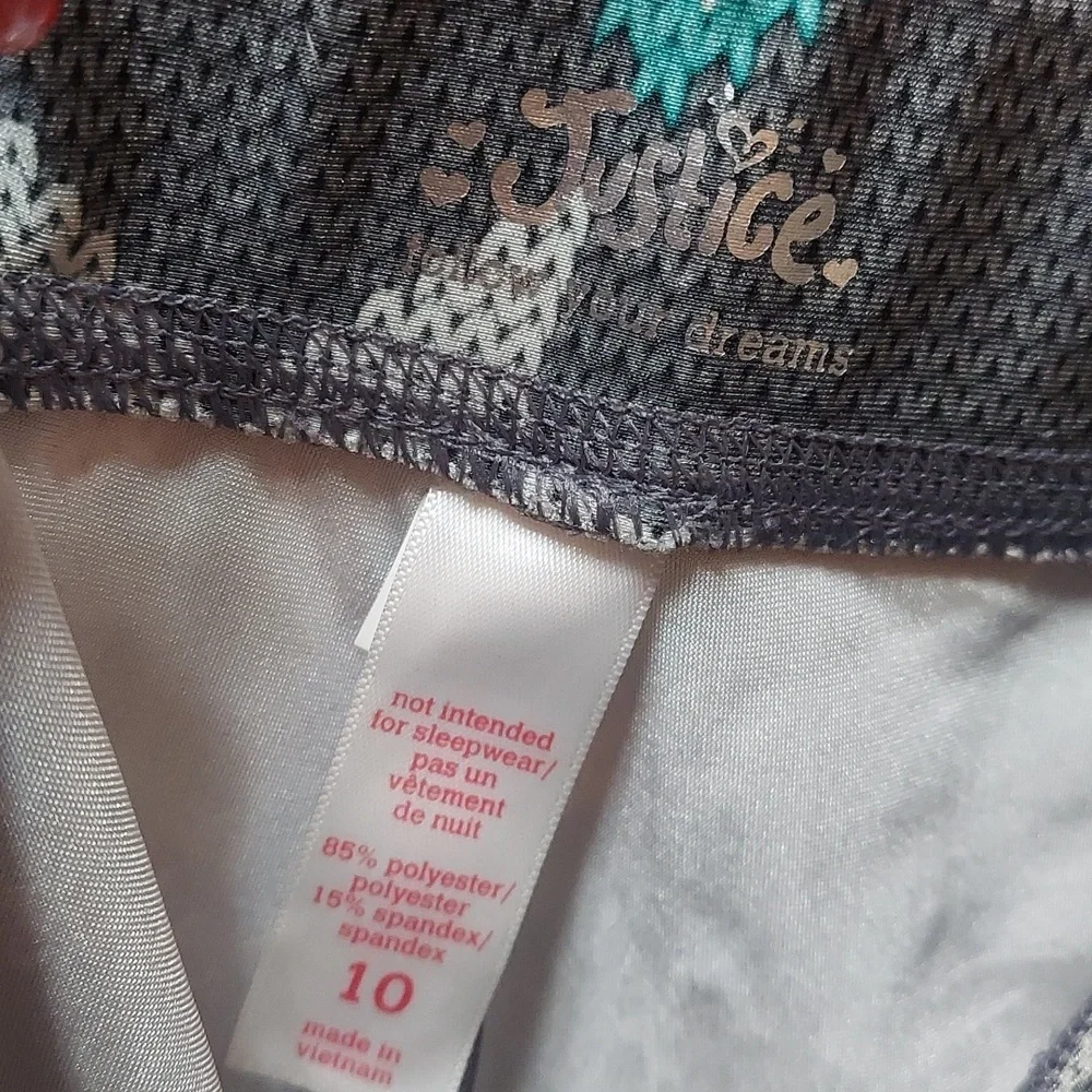 Justice girls size