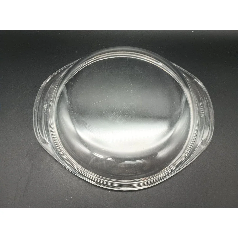 VINTAGE Clear Glass PYREX 684-C-3 Oval LID ONLY