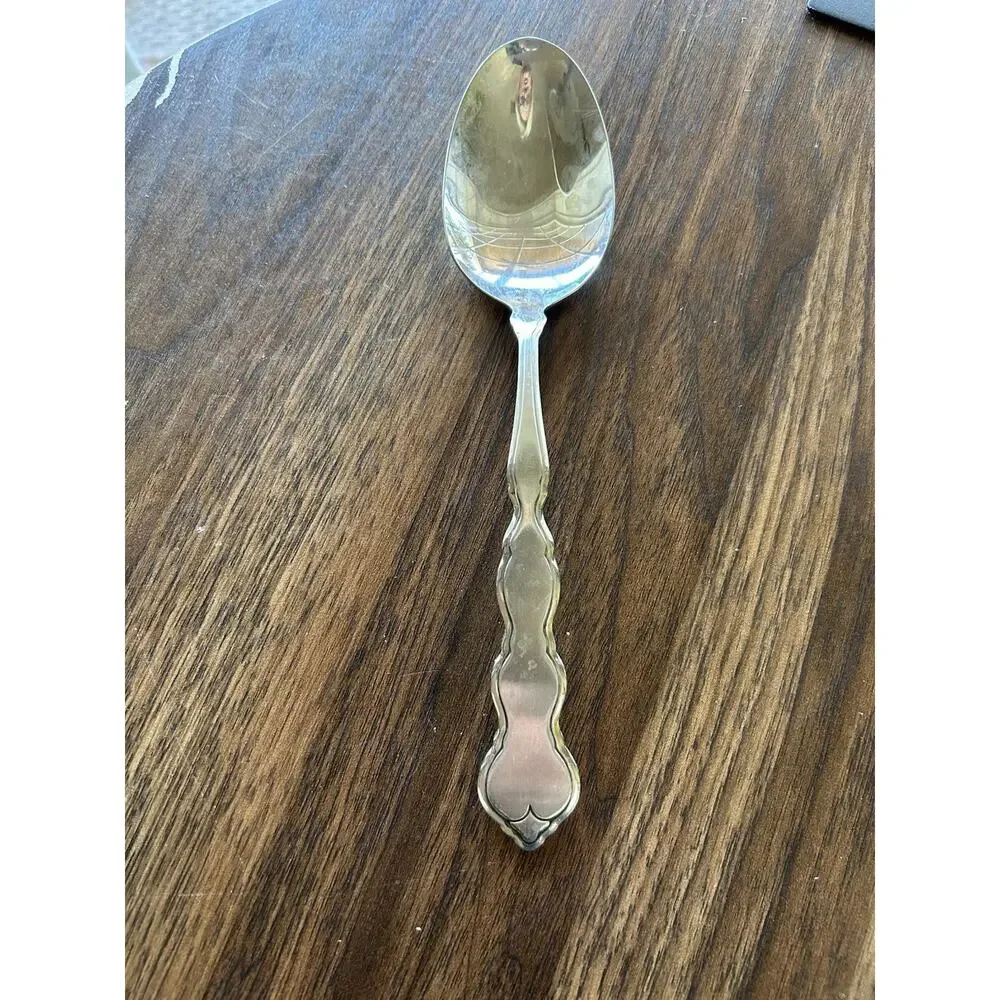 Vtg Oneida VALERIE Distinction Deluxe Stainless Flatware 8” Dinner‎ Spoon