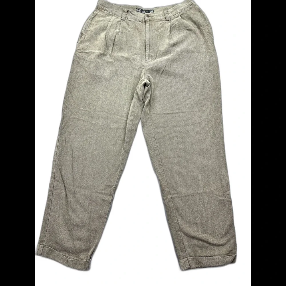 Vintage Gap Pants‎ Men Tag Size 36x32 Relaxed Fit Faller Cut Straight Leg Cotton
