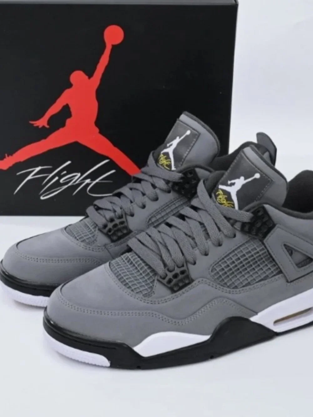 Air Jordan 4 Retro Cool Grey Men's Sneakers