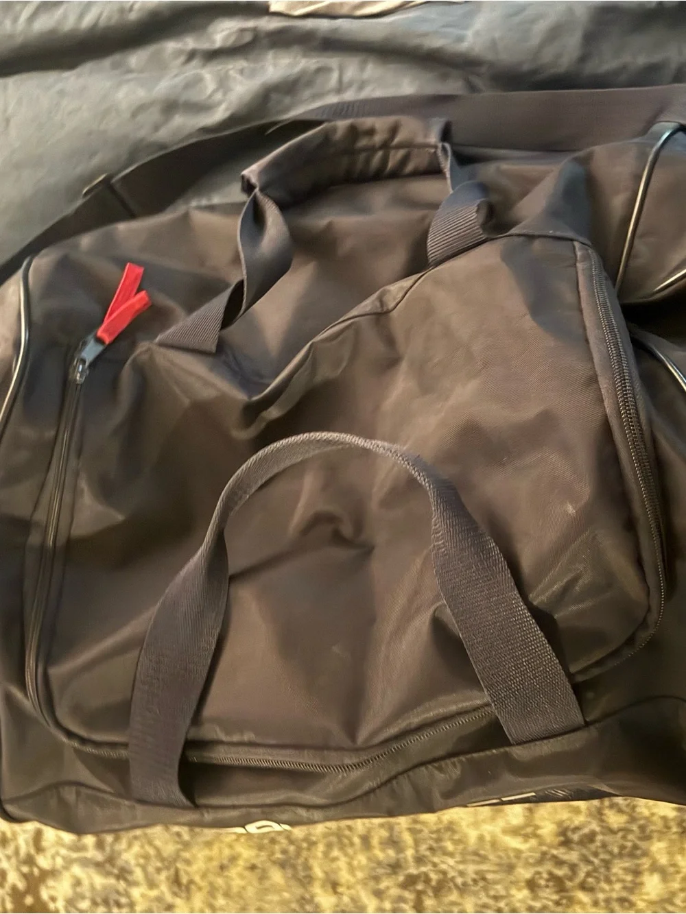 Polo Ralph Lauren black duffel