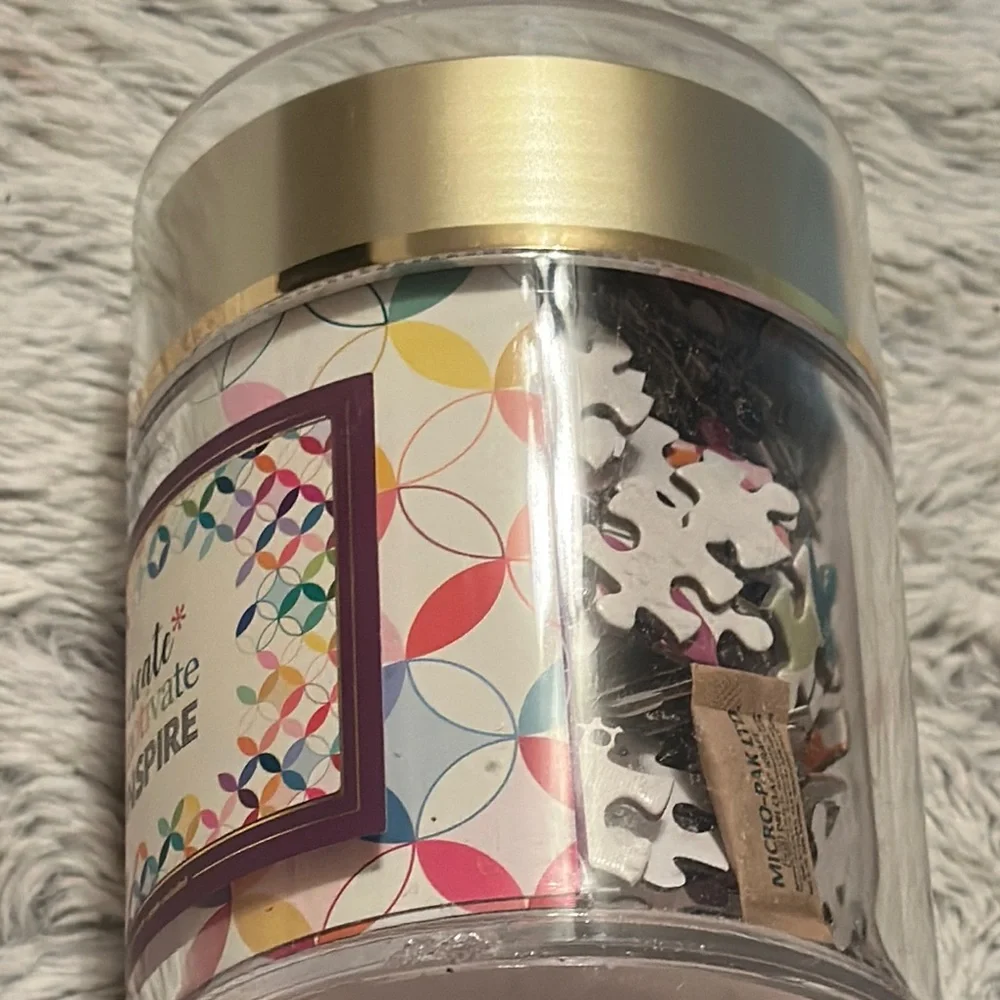Erin Condren Create Motivate Inspire Bath Soak with‎ Gold Lid