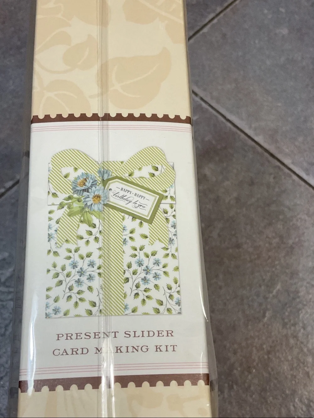 Anna Griffin card everything making