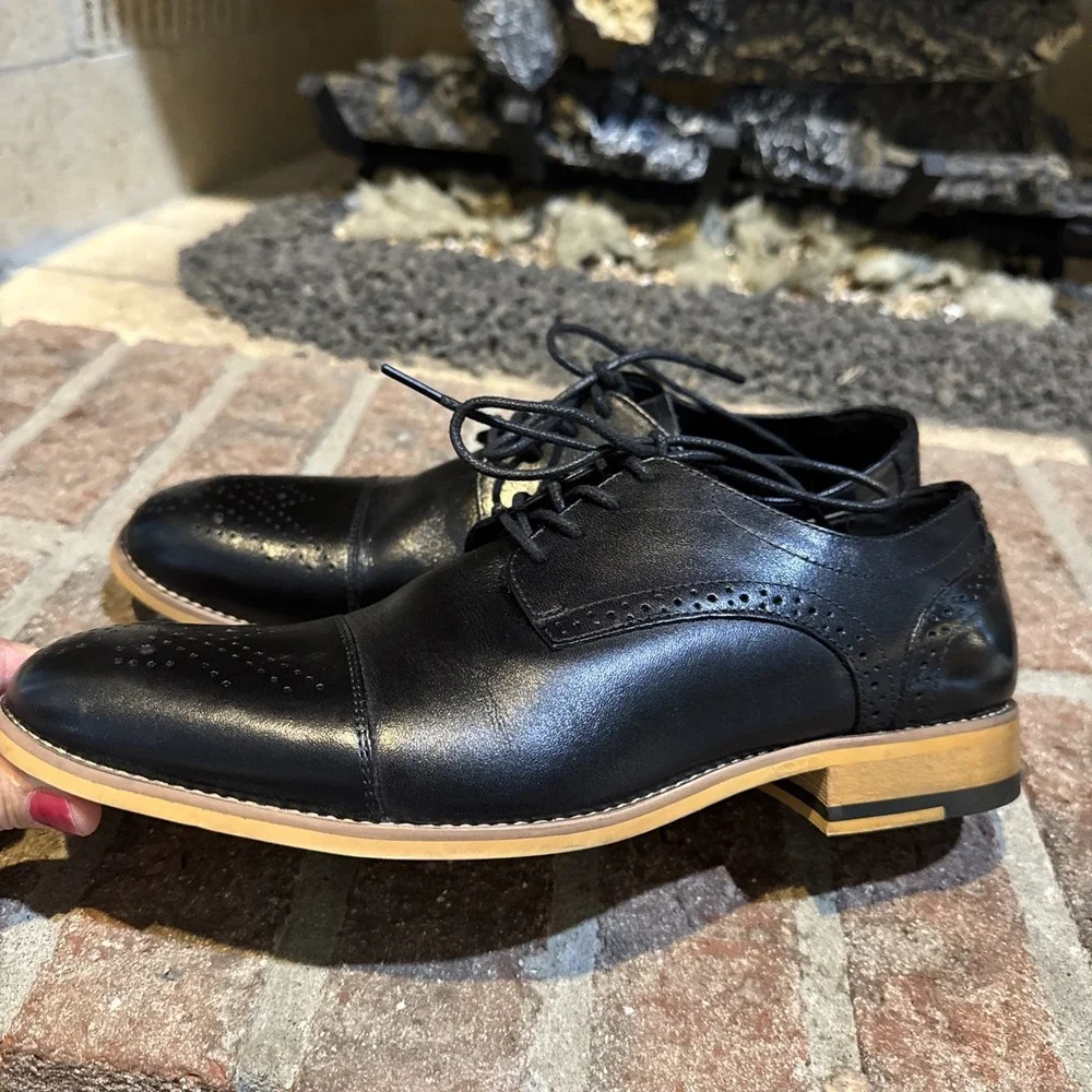 Stacy Adams leather see