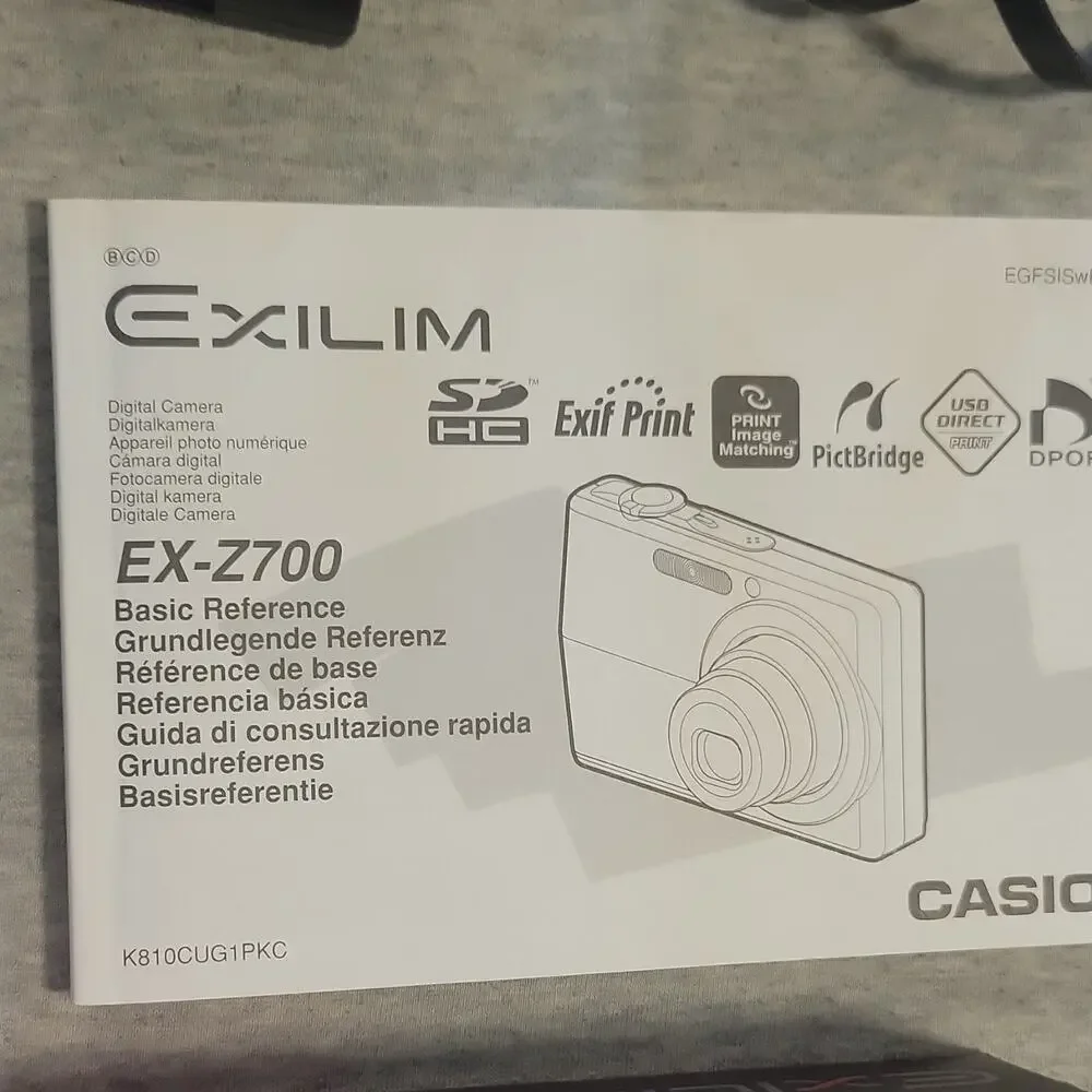 EXILIM camera tested