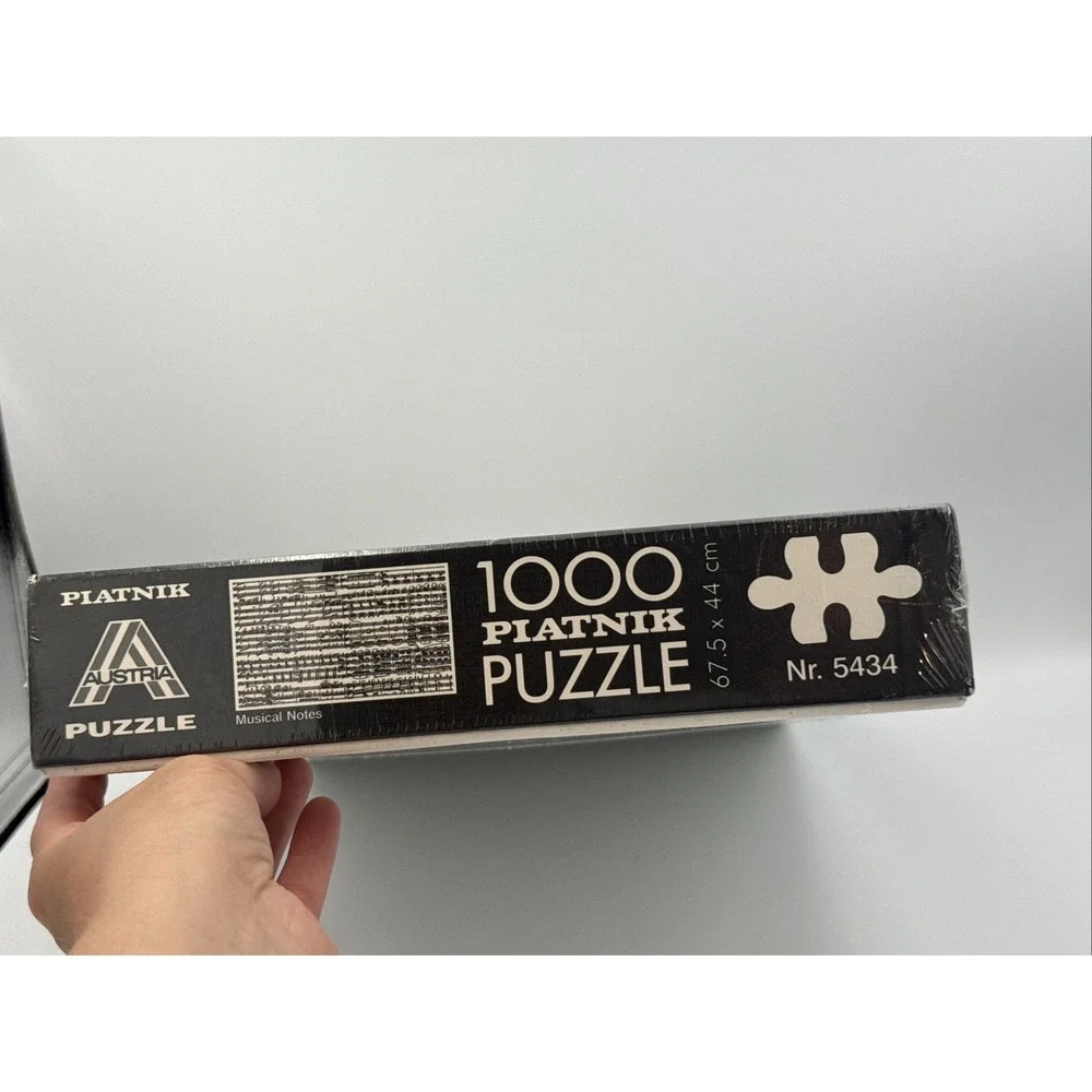 Musical Notes 1000 Piece Jigsaw Puzzle Piatnik New Sealed