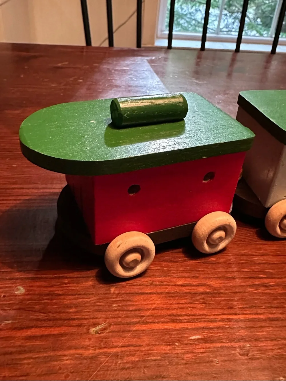 Vintage train cars