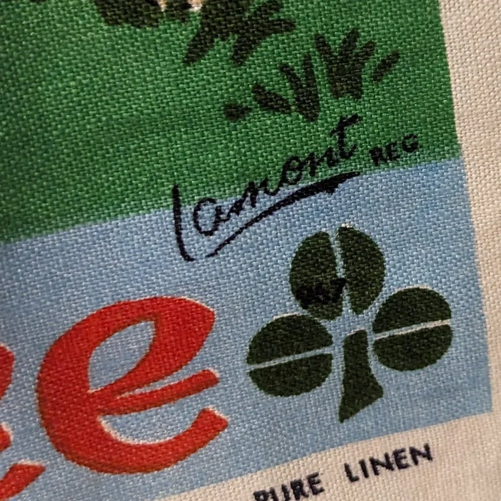 Vintage 100% linen