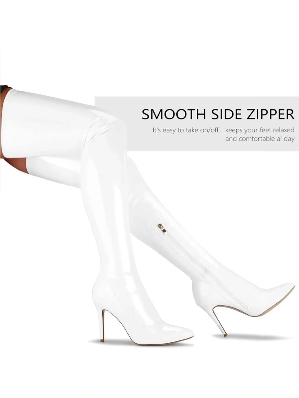 N/A sleek white
