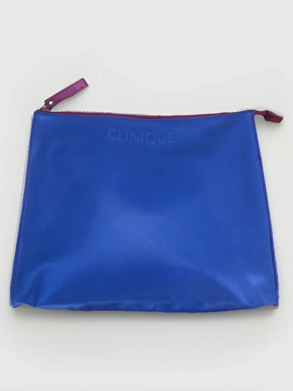 RARE Clinique XL Zipper Cosmetics Bag