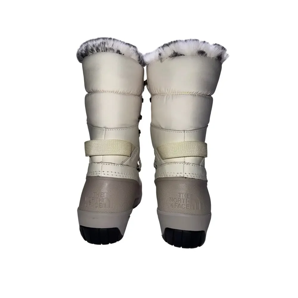 The North Face Shellista Winter Snow Boot Womens 7.5 Insulated WP Gardenia White