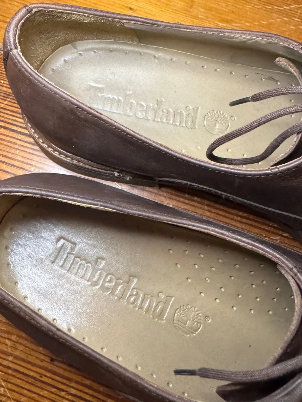 Vintage Timberland Brown Leather Oxford Men’s Shoes Waterproof Portugal 9 M