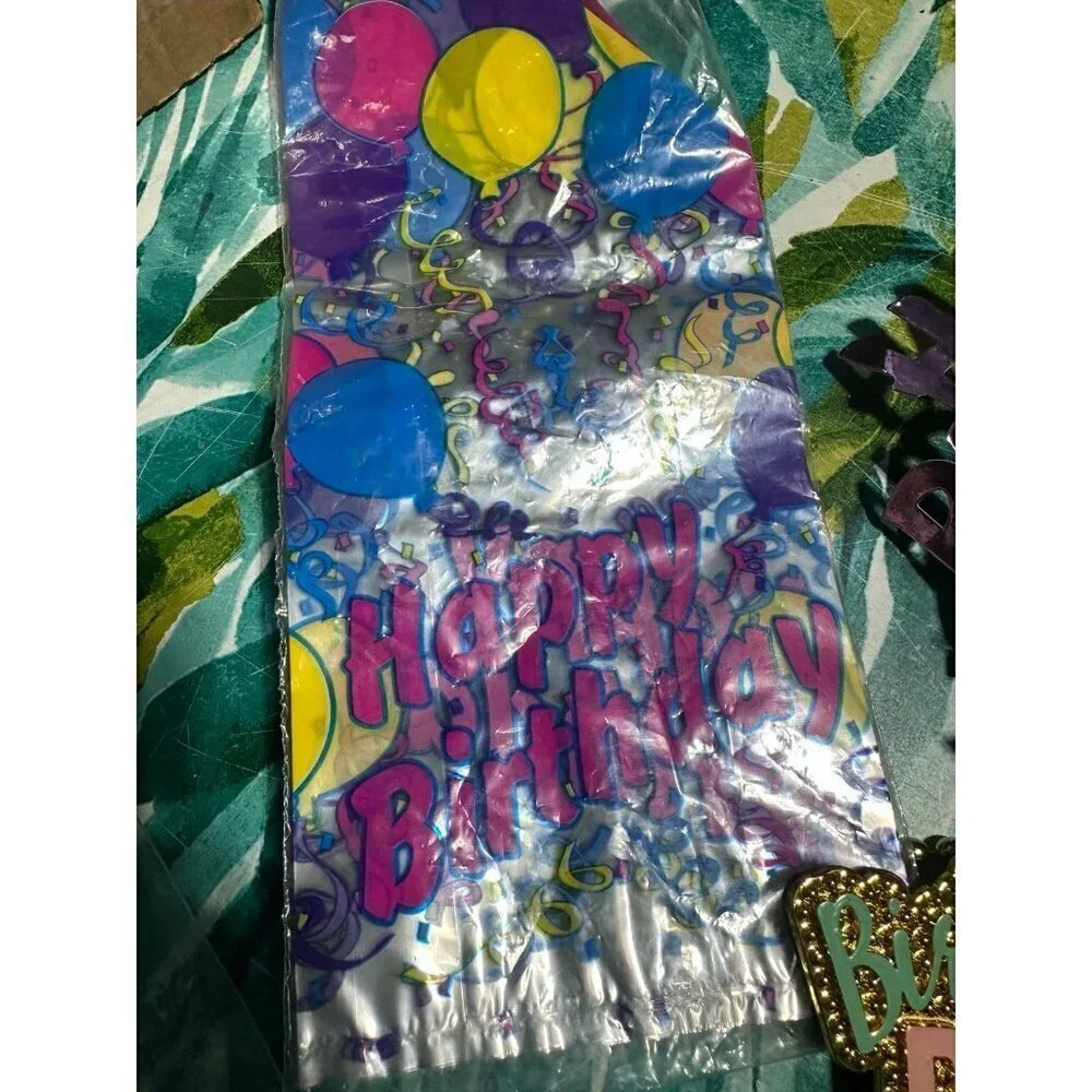 Birthday Party Decor Bundle - Hats, Banners, Bags & More!