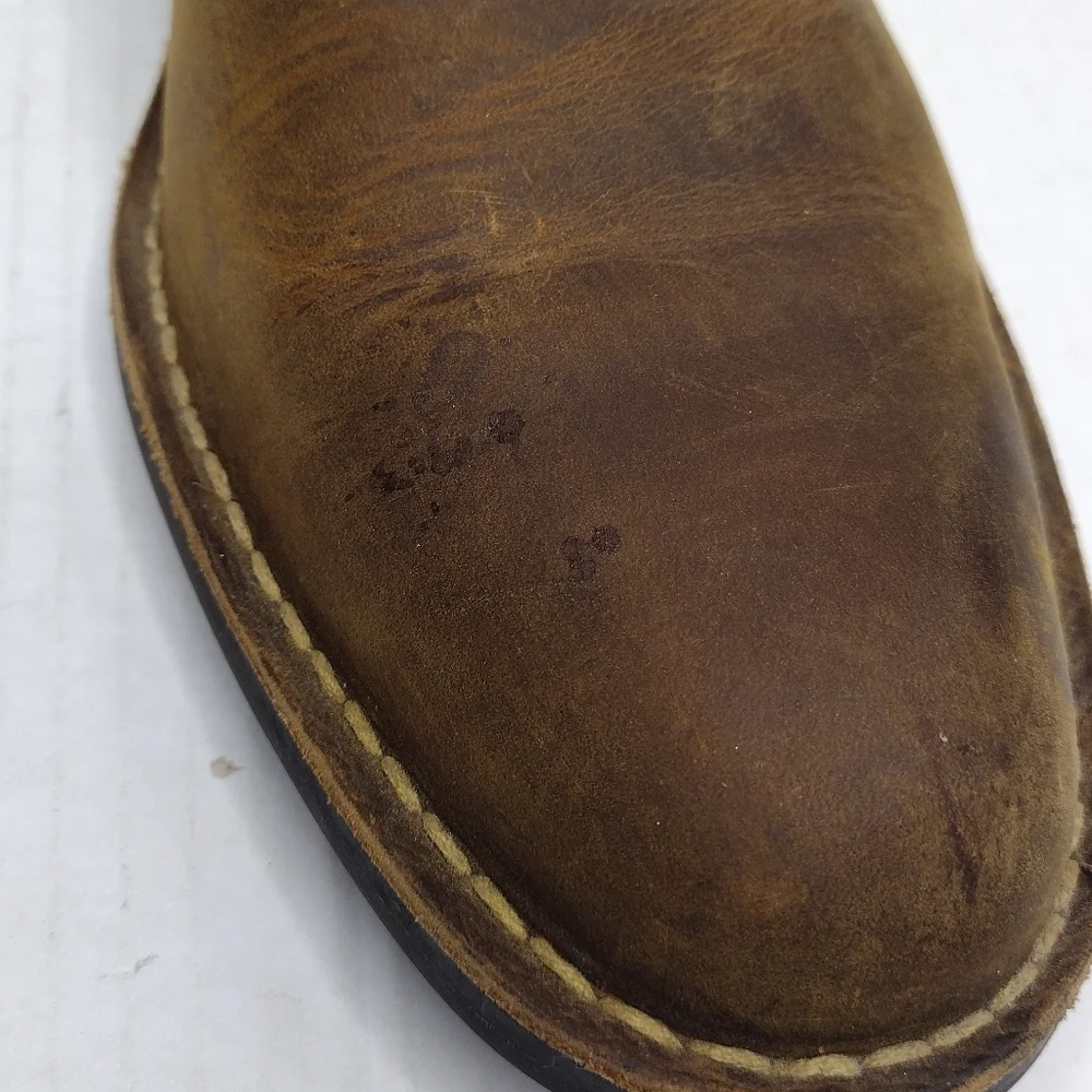 Cole Haan Men's Distressed Brown Leather Lace Up Casual Dress Oxfords Size 10M
