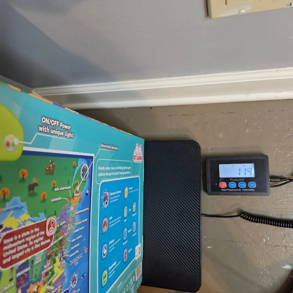 Best Learning My USA Interactive Map i-Poster Talking Educational Wall Toy 4227