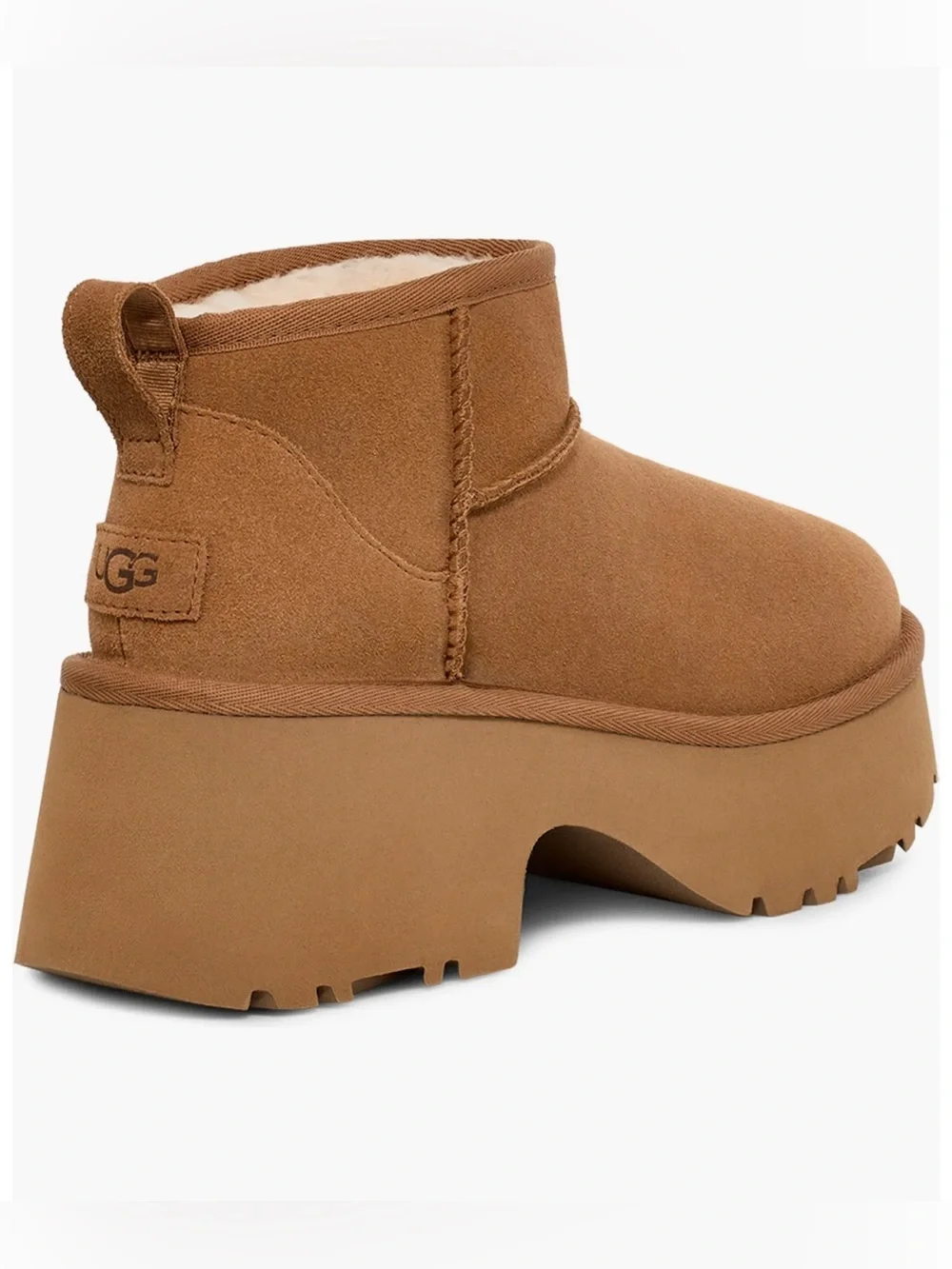 UGG® Classic Ultra Mini New Heights Platform Boot (Women), Size 8