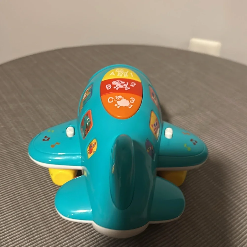 Musical Toy w/ Lights, Electronic Moving Airplane Baby Development Toy