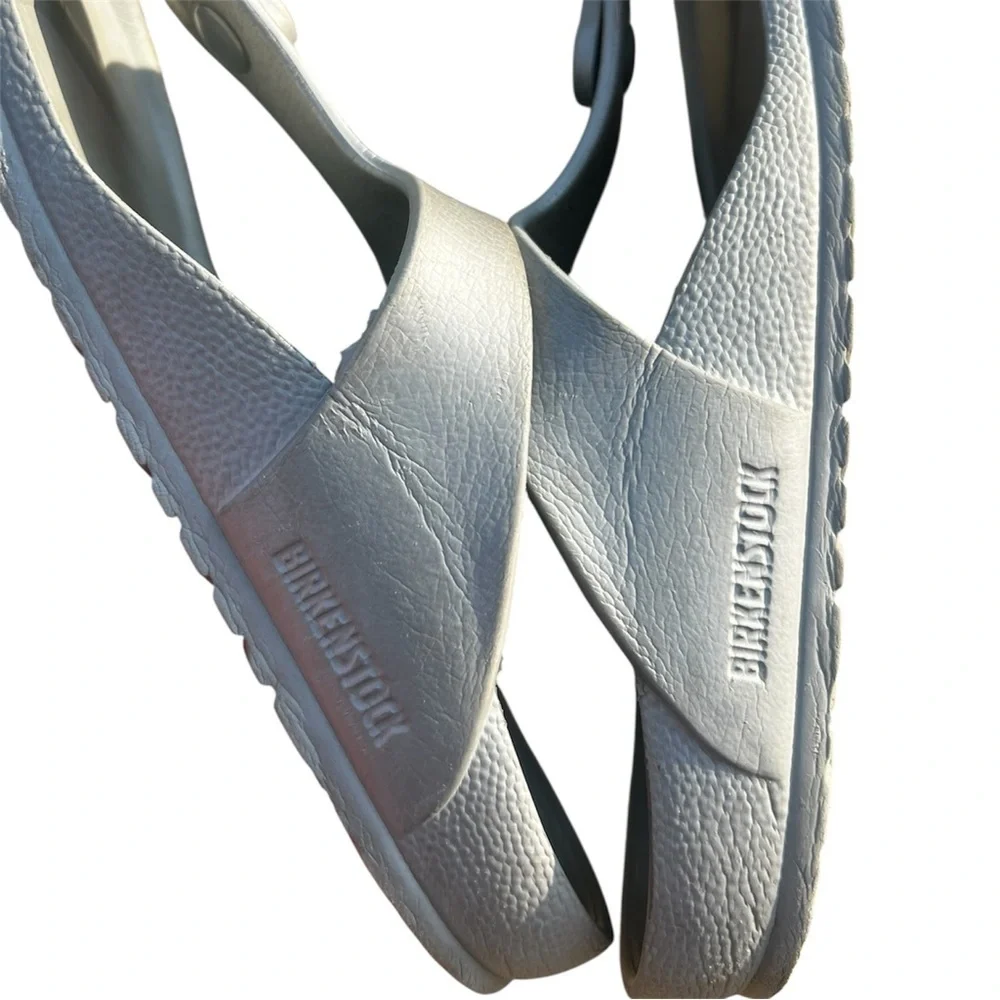 Birkenstock chic silver
