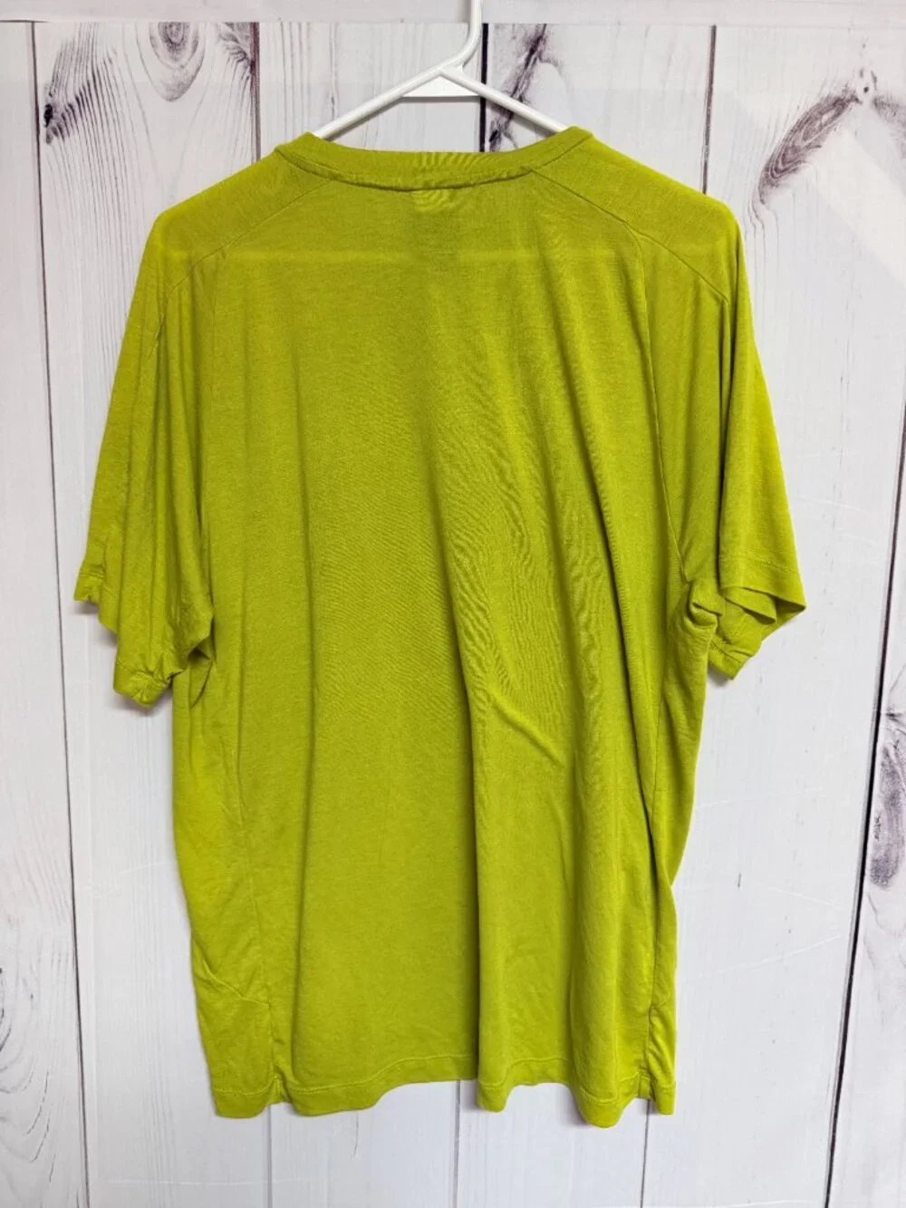 The North Face‎ Men’s Coolmax Tee XL Yellow Green Short Sleeve EUC