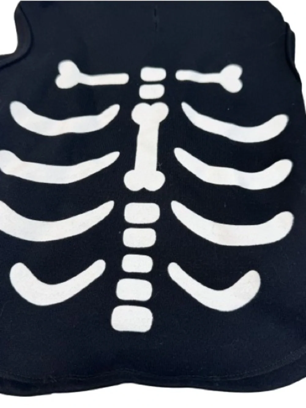 Black Skeleton Hoodie Pet Costume Hoodie Skeleton Shirt